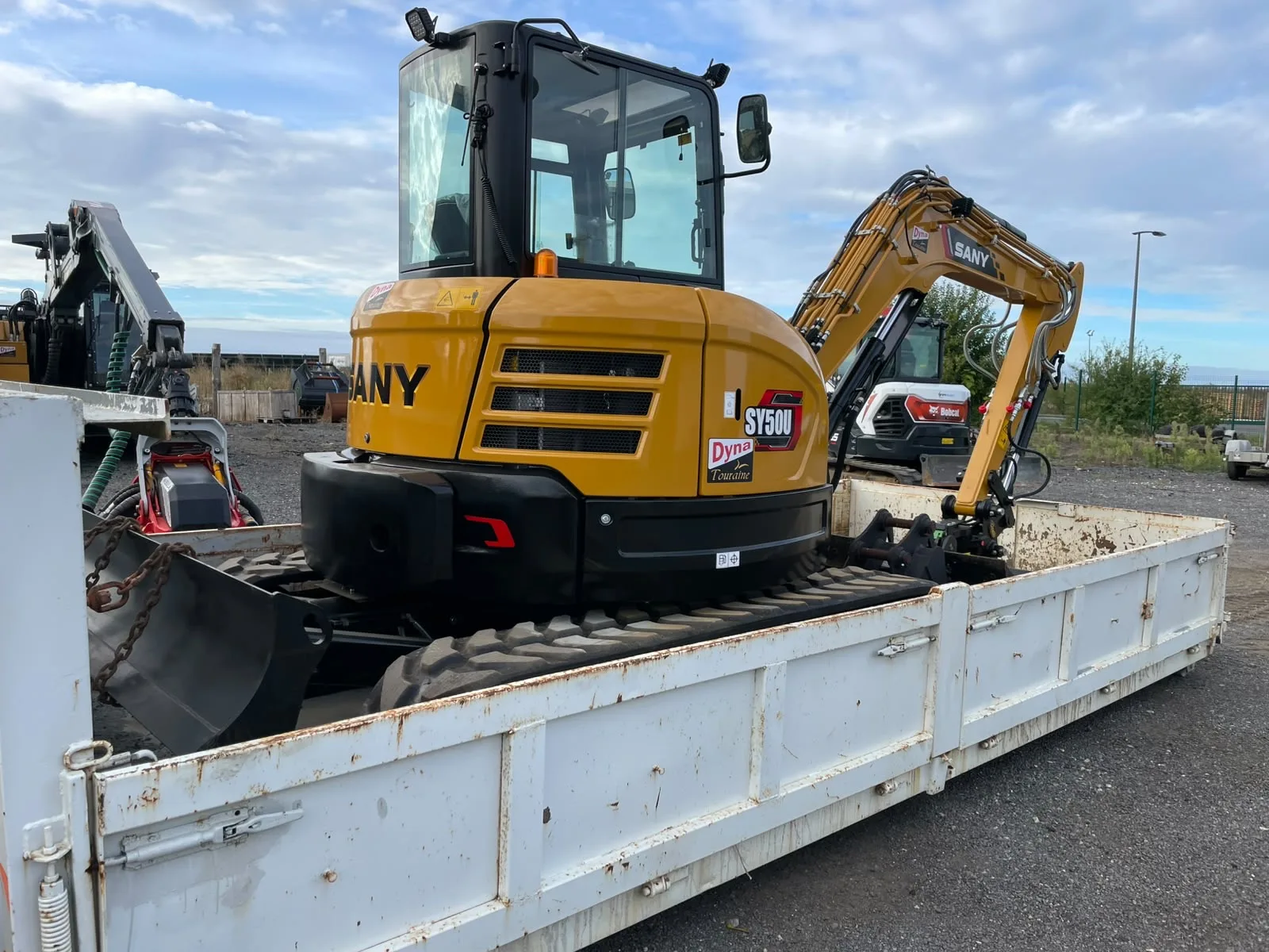 VENTE D'UNE SANY SY50U (5T) - LE MANS — VENTE SANY SY50U — à LE MANS, Sarthe