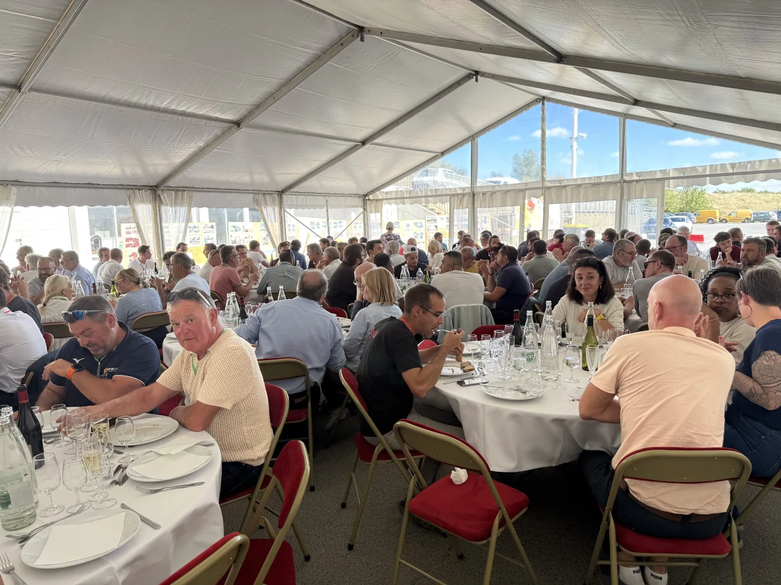 DYNA CHEZ LES 50 ANS DE L'ENTREPRISE GARCIA 🎉 — VISITE SANY SY365 — à LA VILLE AUX DAMES, Indre-et-Loire — photo 1