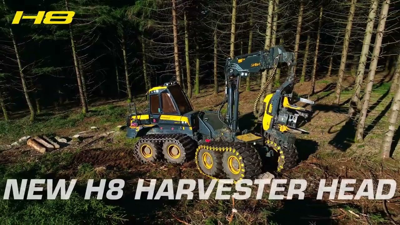 Nouvelle tête d’abattage PONSSE H8