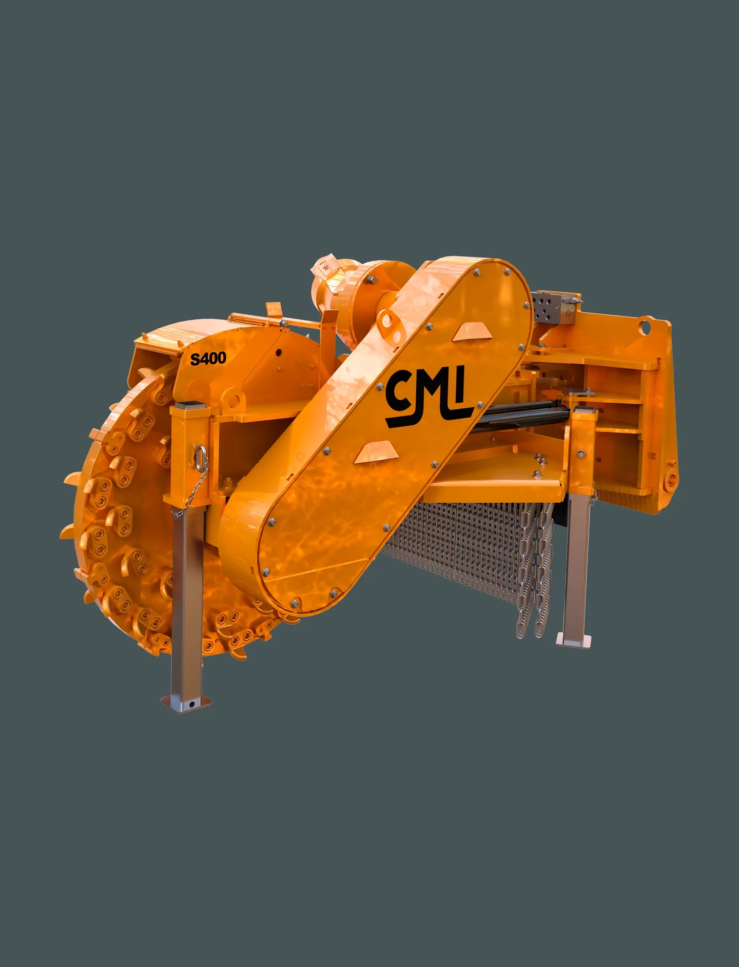 CMI S400 – dessoucheuse haute puissance – vue principale 1