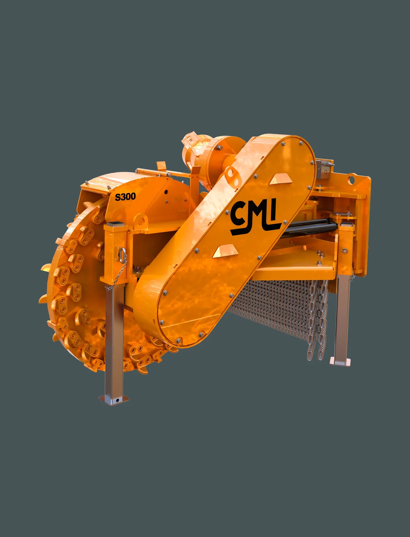 CMI S300 – dessoucheuse tout-terrain – vue principale 1