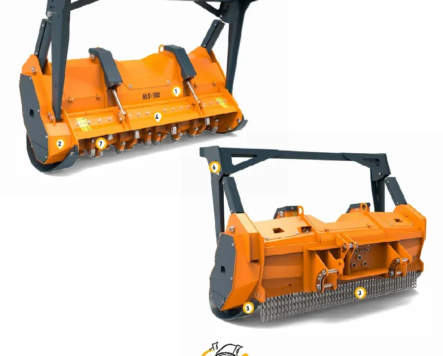 DYNFORCE HLS-180 – broyeur forestier hydraulique – vue principale 1