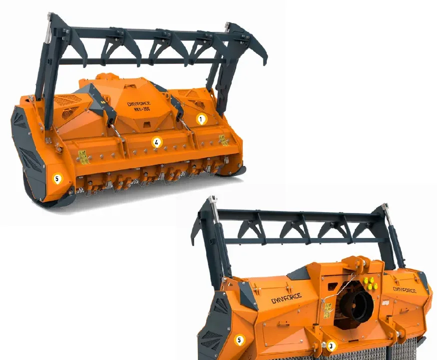 DYNFORCE MKK – broyeur forestier intensif – vue principale 1