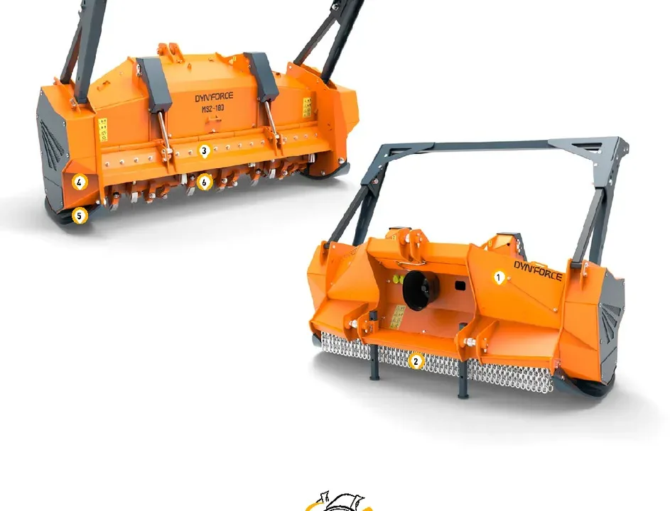 DYNFORCE MS2 – broyeur forestier renforcé – vue principale 1