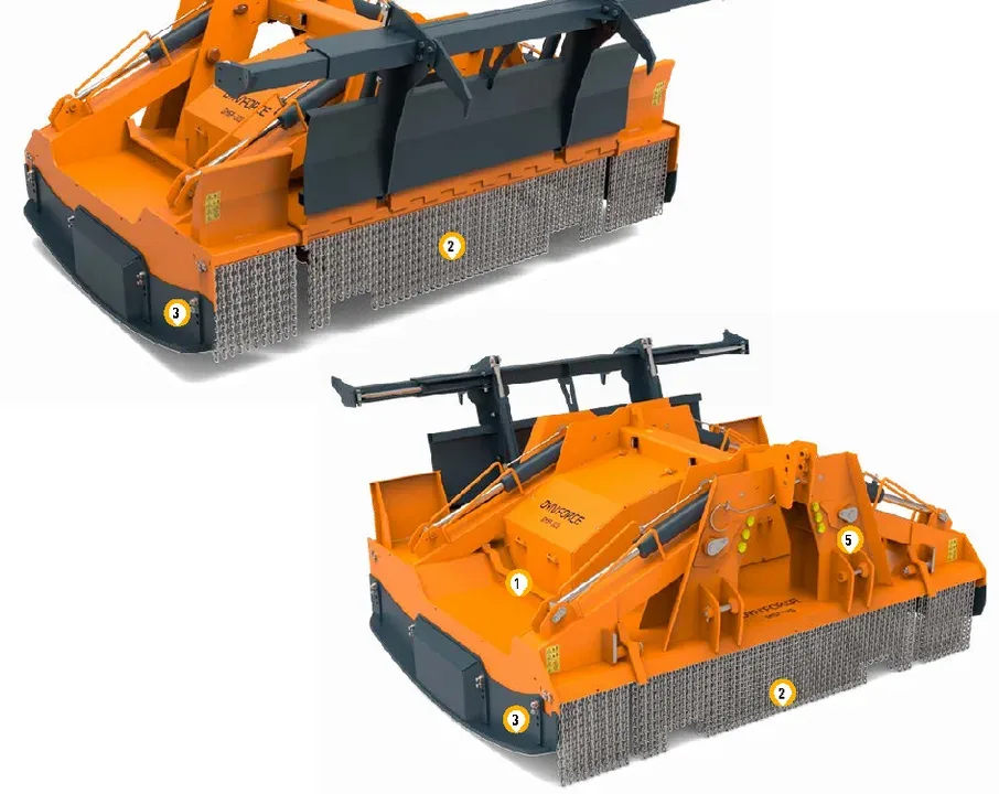 DYNFORCE GM5P – gyrobroyeur grande largeur – vue principale 1