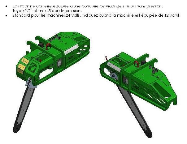 GGBV ZK 30cc-900 · chaîne 3/4" – équipement forestier – vue principale 1