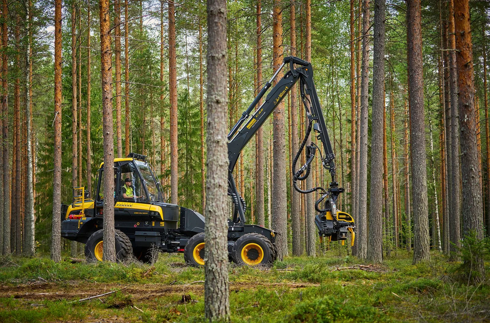 PONSSE BEAVER – abatteuses forestières – vue principale 1