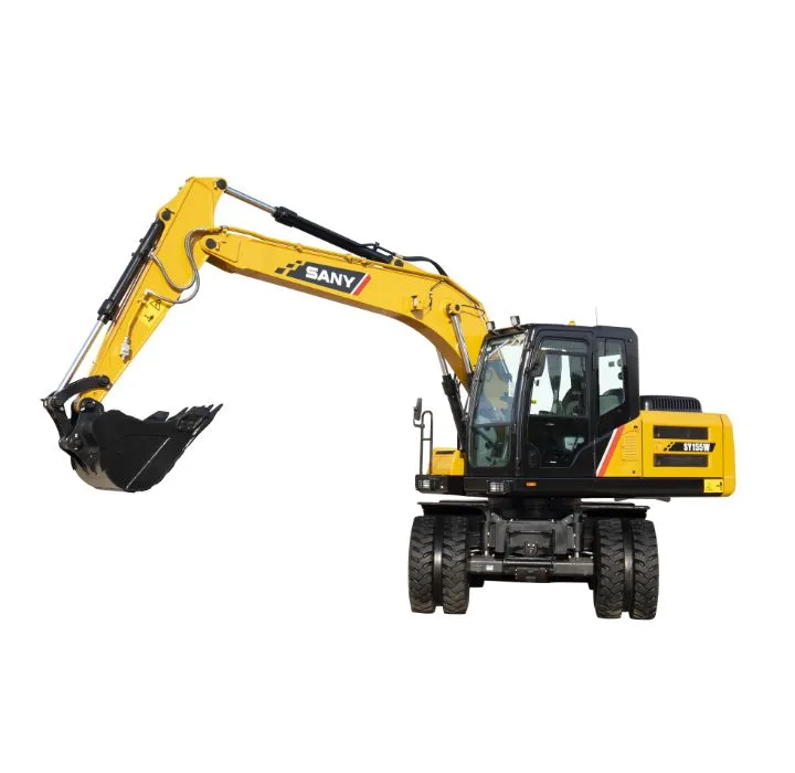 SANY SY155W – pelles de 7 à 18 tonnes – vue principale 1