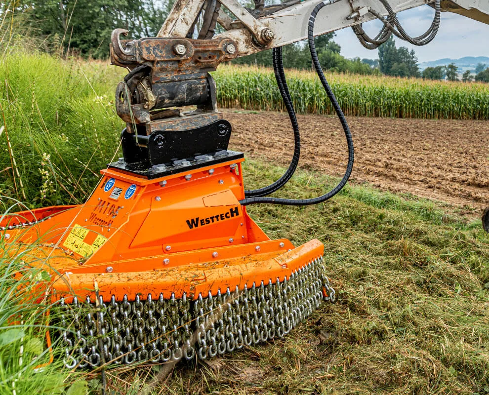 WOODCRACKER Mulcher M105 – faucher et tondre – vue principale 1